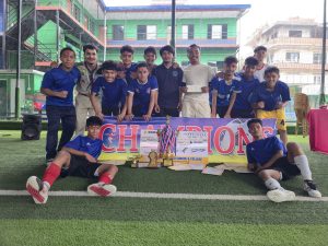 Gyanodaya Students Celebrate Football Achievement